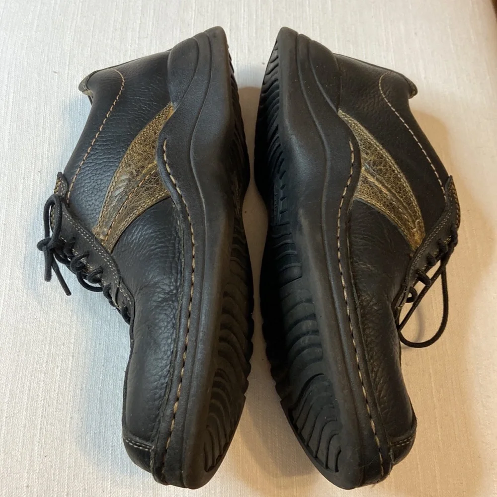 Clarks Leather Tie Up Oxfords Shoes Mens Sz 7